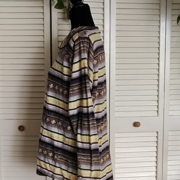 Woolrich Women's Multicolor Aztec Striped Hoodie - Picture 4 of 8